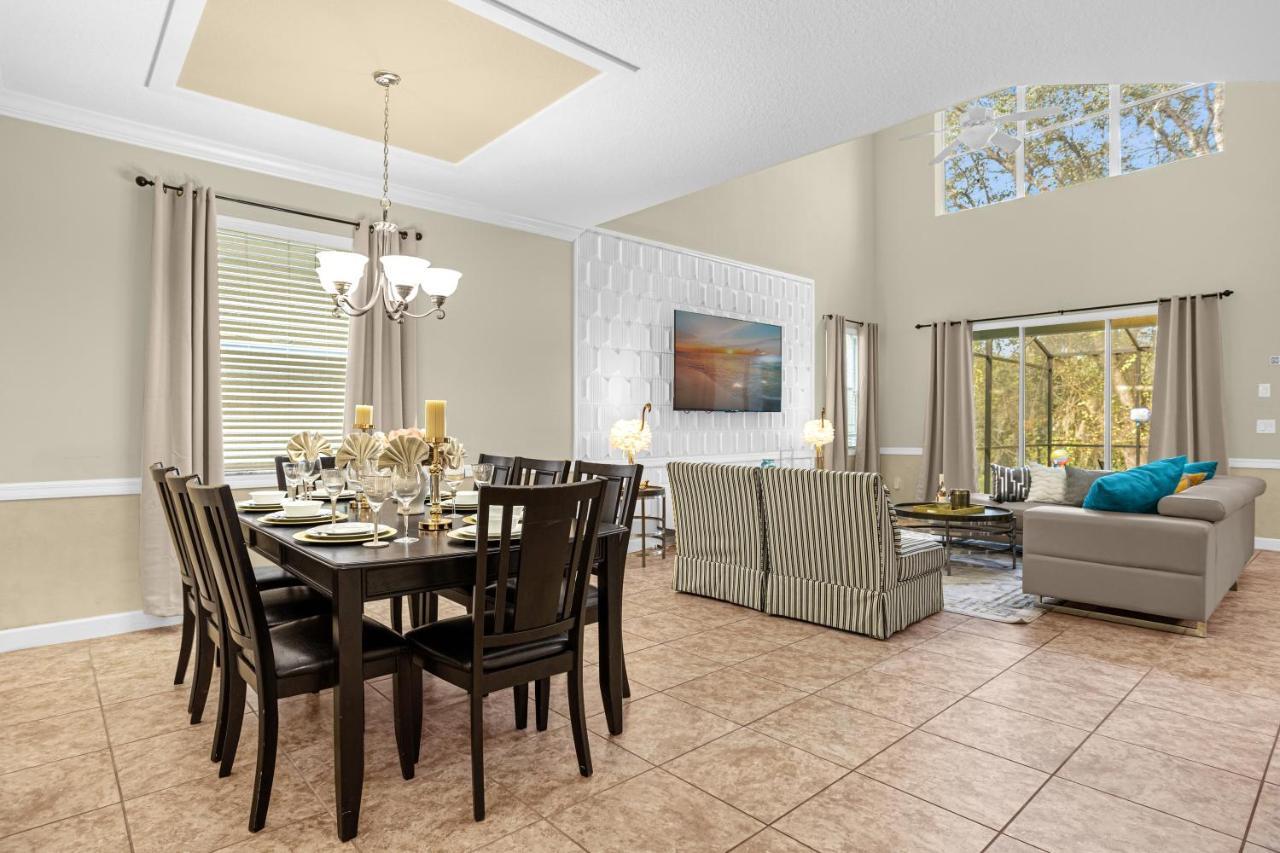 Light Yellow Home Lift Your Mood Near Disney 5Beds Kissimmee Buitenkant foto