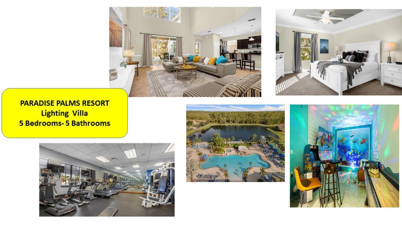 Light Yellow Home Lift Your Mood Near Disney 5Beds Kissimmee Buitenkant foto